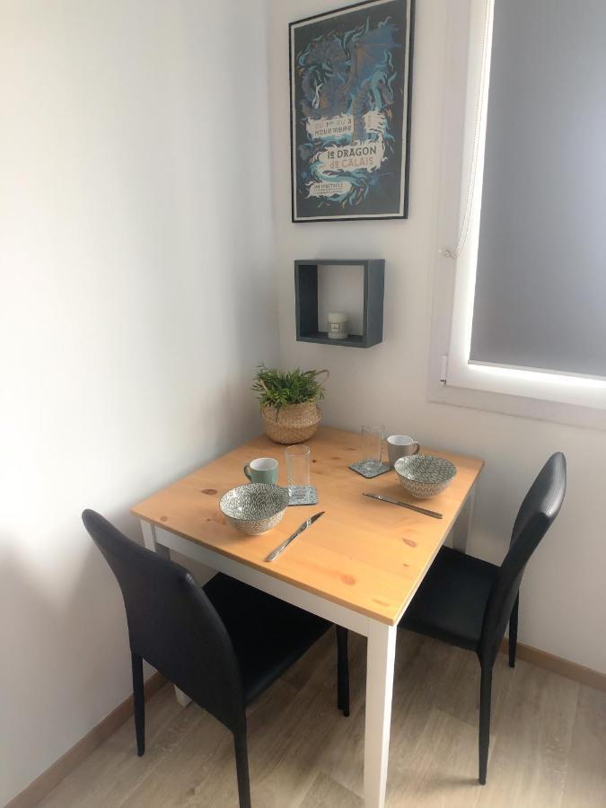 Ferienwohnung LAzur Du Dragon Calais Exterior foto
